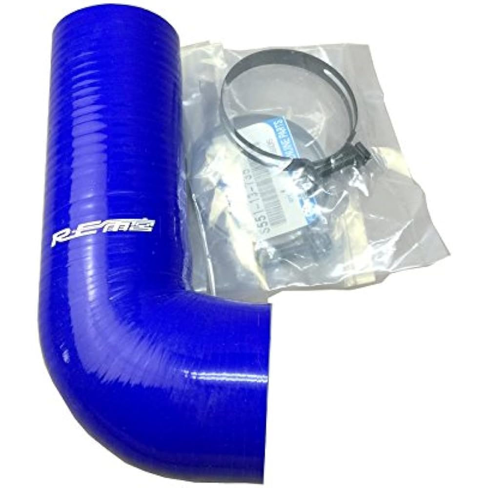 RE Amemiya DJ Demio CX3 X-RESPONCE Intake Silicon Pipe Blue