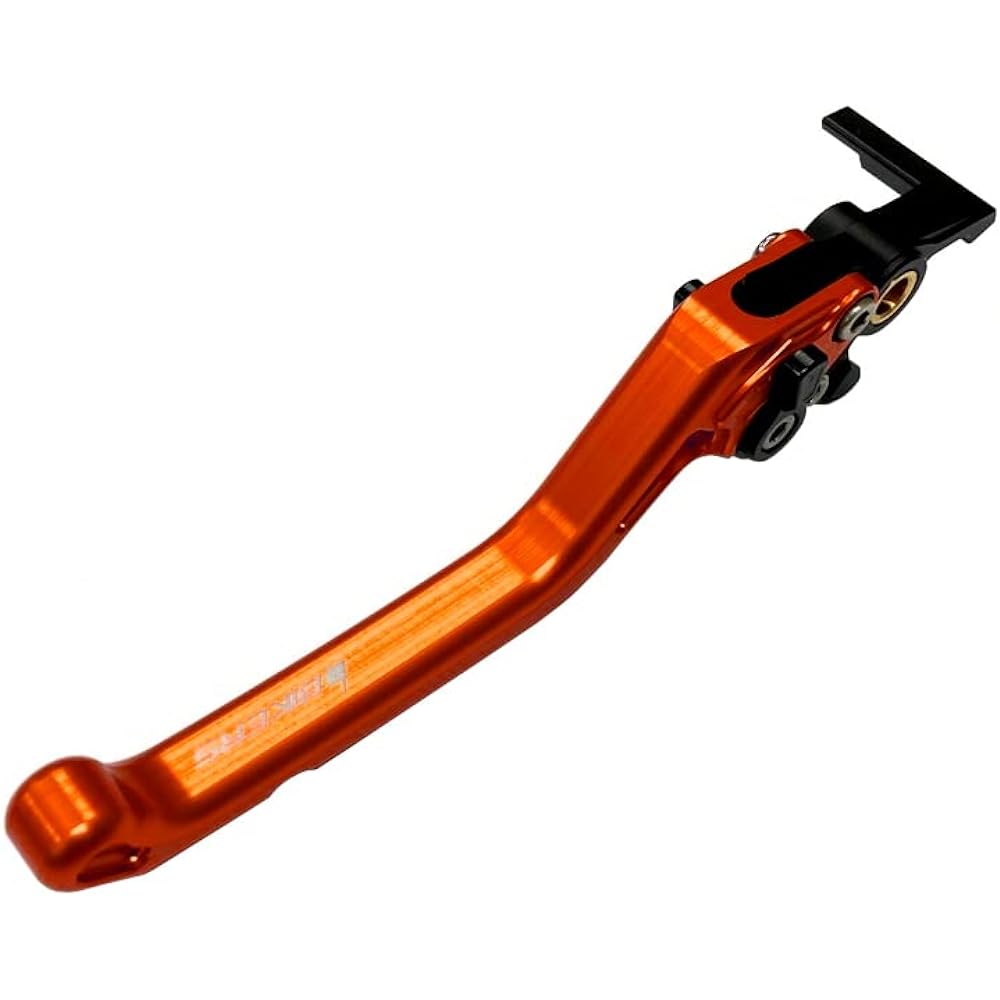 BIKERS Brake Lever ADV150 Left Rear 6 Level Adjustment Aluminum Billet Premium Type Orange BK-H0703-ORG