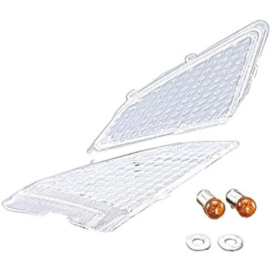 KITACO Turn Signal Lens Set (1 set left and right) Majesty 250/Majesty 250C Front/Clear 807-0747000