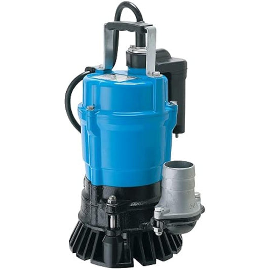 Tsurumi Pump Submersible High Spin Pump for General Construction Drainage HSE Type Automatic Operation 60Hz Diameter 50mm 0.4KW Single Phase 100V HSE2.4S-60Hz