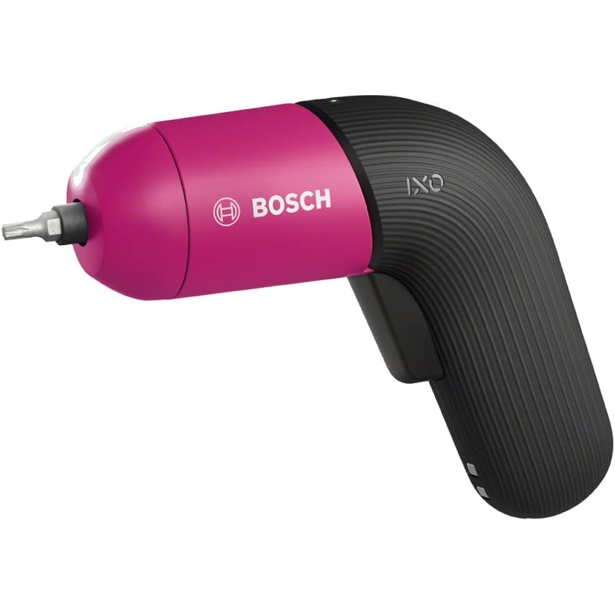 BOSCH Cordless Electric Screwdriver IXO6 Raspberry Red Continuously Variable Speed Forward/Reverse Switching LED Light (10 Bits, Charger and Case Included) Electric Screwdriver
