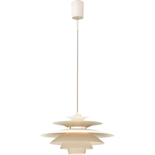 Interform Pendant Light LT-8822WH Norden White with Incandescent Bulb Scandinavian Natural