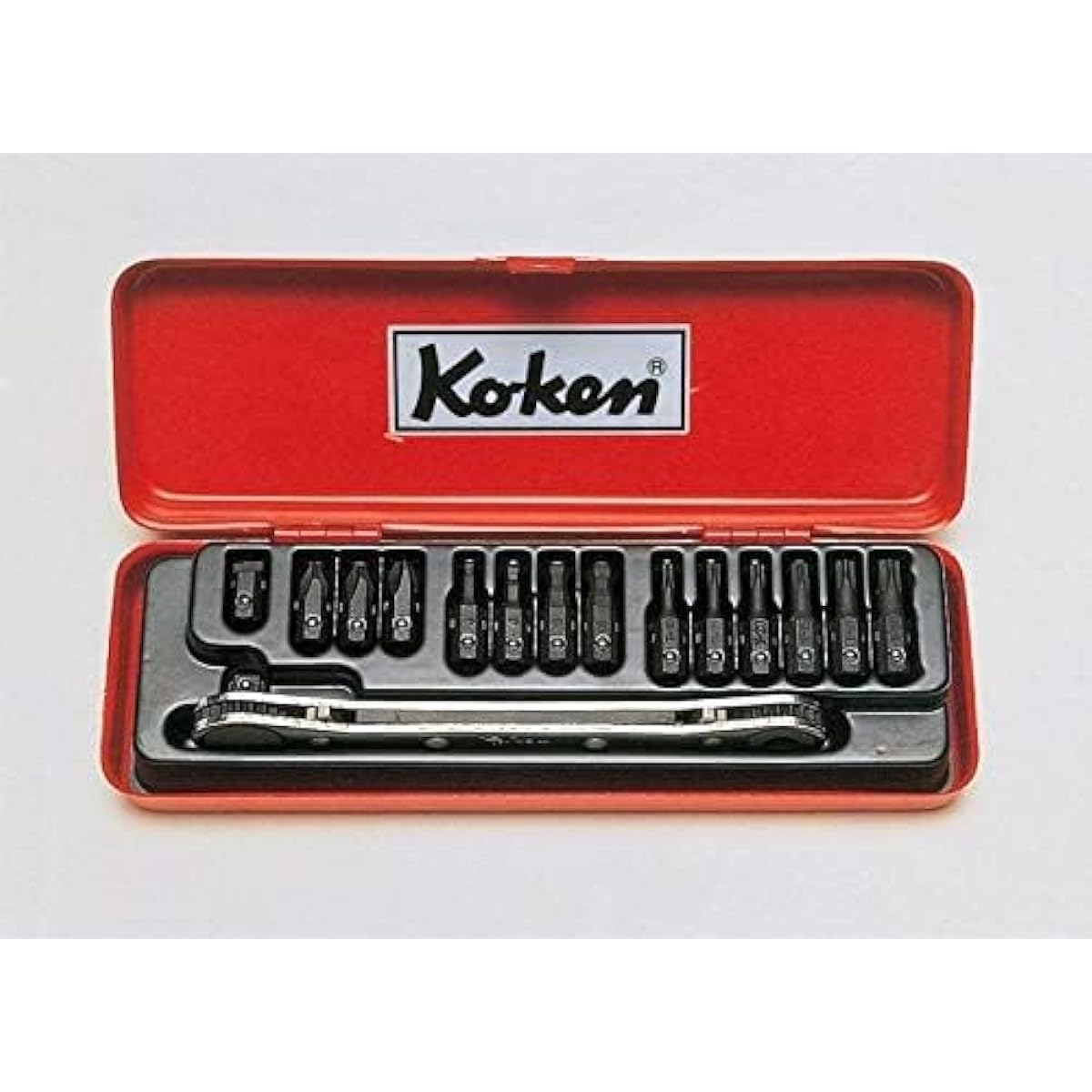 Koken ratchet spanner set 15 pieces 1202