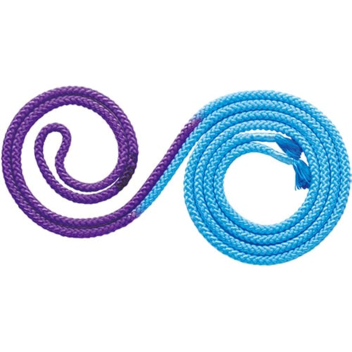 SASAKI Rhythmic Gymnastics Equipment Double End Rope Certified by Japan Gymnastics Association Double End Rope LIBU x PP (Light Blue x Purple) M-280TS-F Length 3m/Diameter 1cm