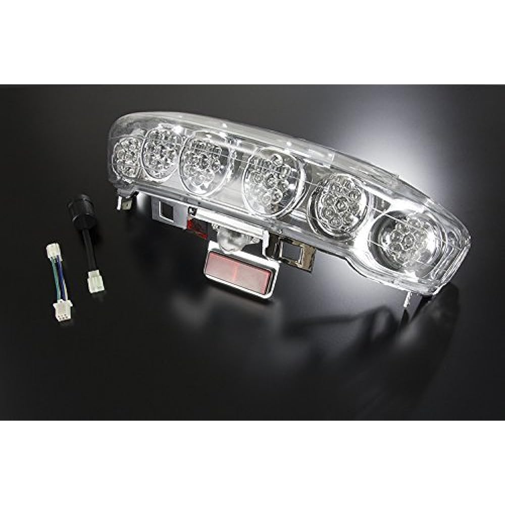 Bike Parts Center Motorcycle LED Tail Assembly with Relay Yamaha Majesty/C SG03J 3117