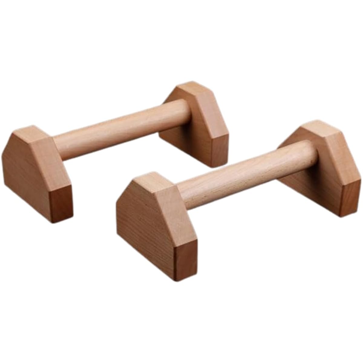 MaT store Push Up Bar Push Up Wooden Muscle Training Exercise Sports Handstand Large Non-Slip