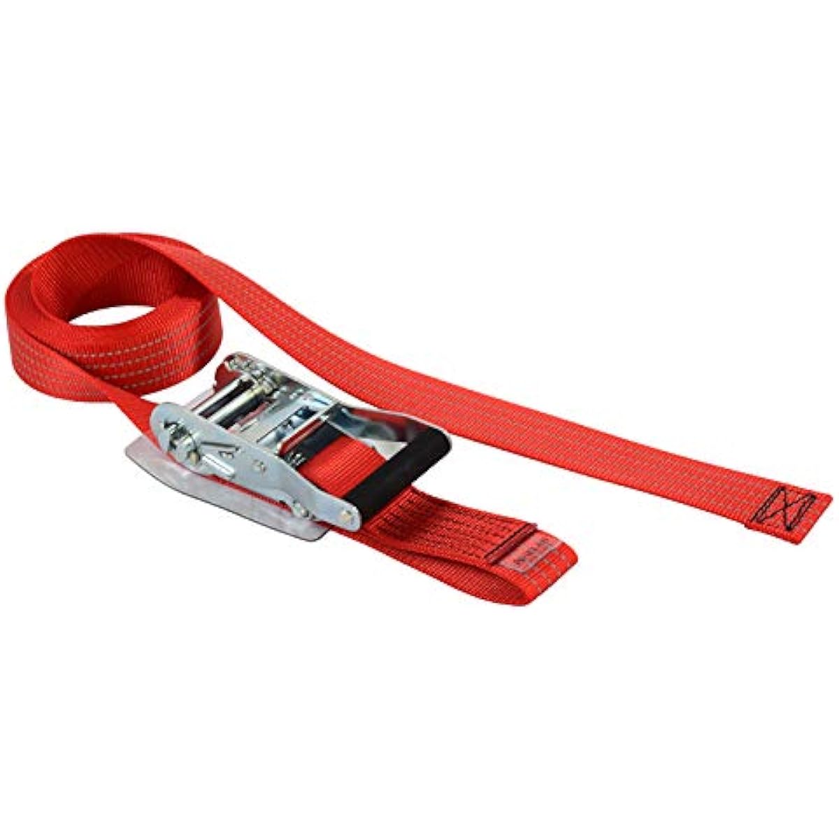 AVIELAN Reflective Lashing Belt 50mm Width Endless 1.0m Red