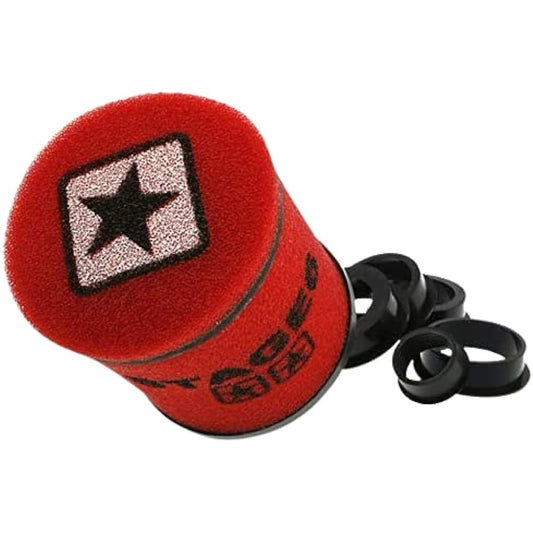 KN Planning STAGE6 Stage 6 General Purpose Air Filter Small Turbo Filter Power Filter Powerfil Red Red