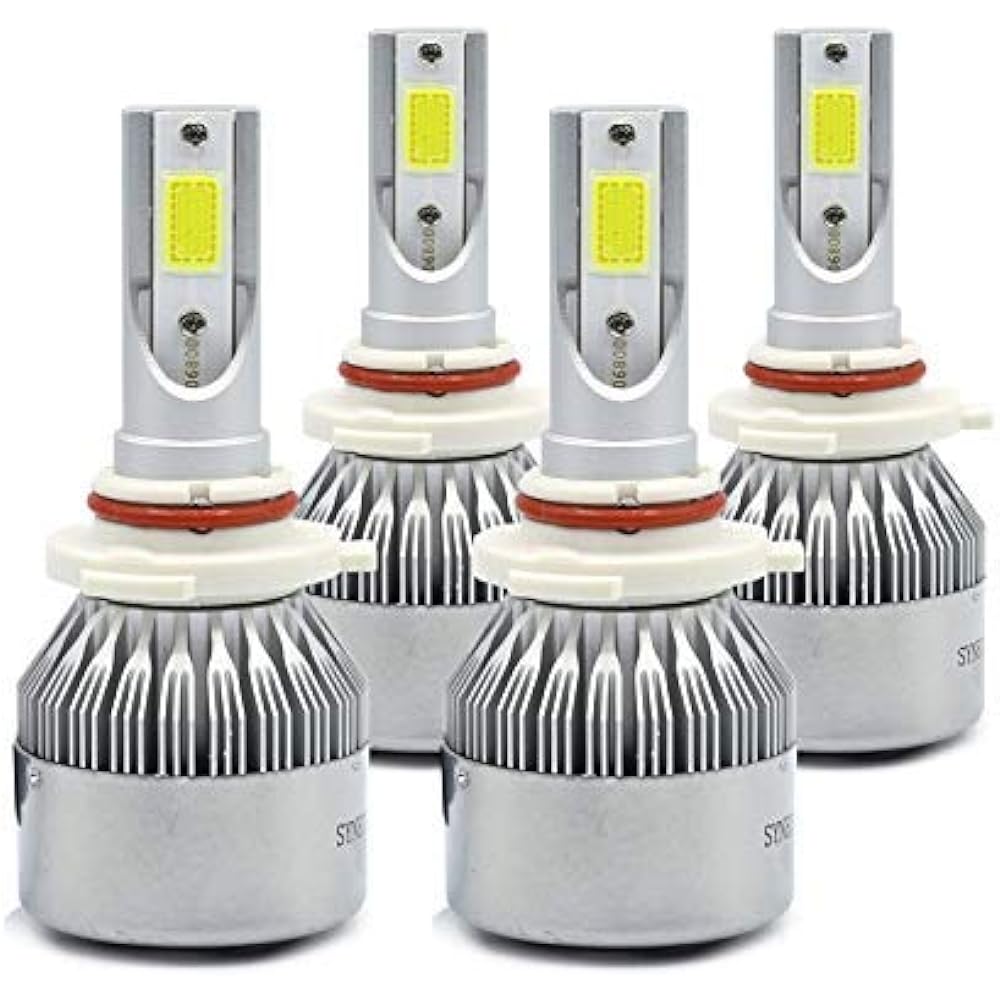 syneticusa 9005 + 9006 Combo W 20000lm CREE LED heddoraitokittohai & Low Beam Bulb