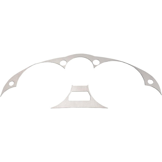 Jas Performance Meter Panel Cluster Bezel Roadster NCEC Stainless Hairline JP-2271