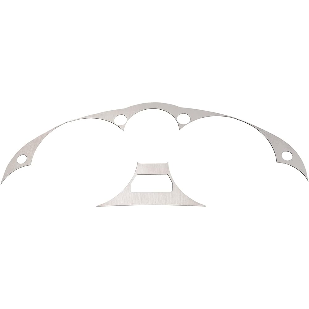 Jas Performance Meter Panel Cluster Bezel Roadster NCEC Stainless Hairline JP-2271