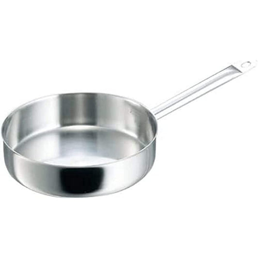 Devyer Inox triple bottom shallow one-handed pot (without lid) 3467-32