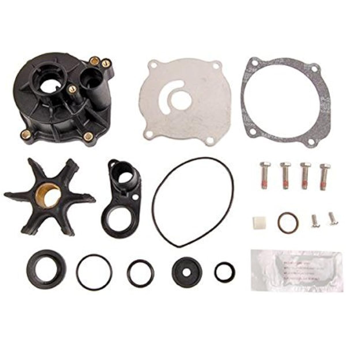 CreateShao Outside Water Pump Kit Johnson Evinrude For Boat Engine 5001594 V6 V8 85-300HP