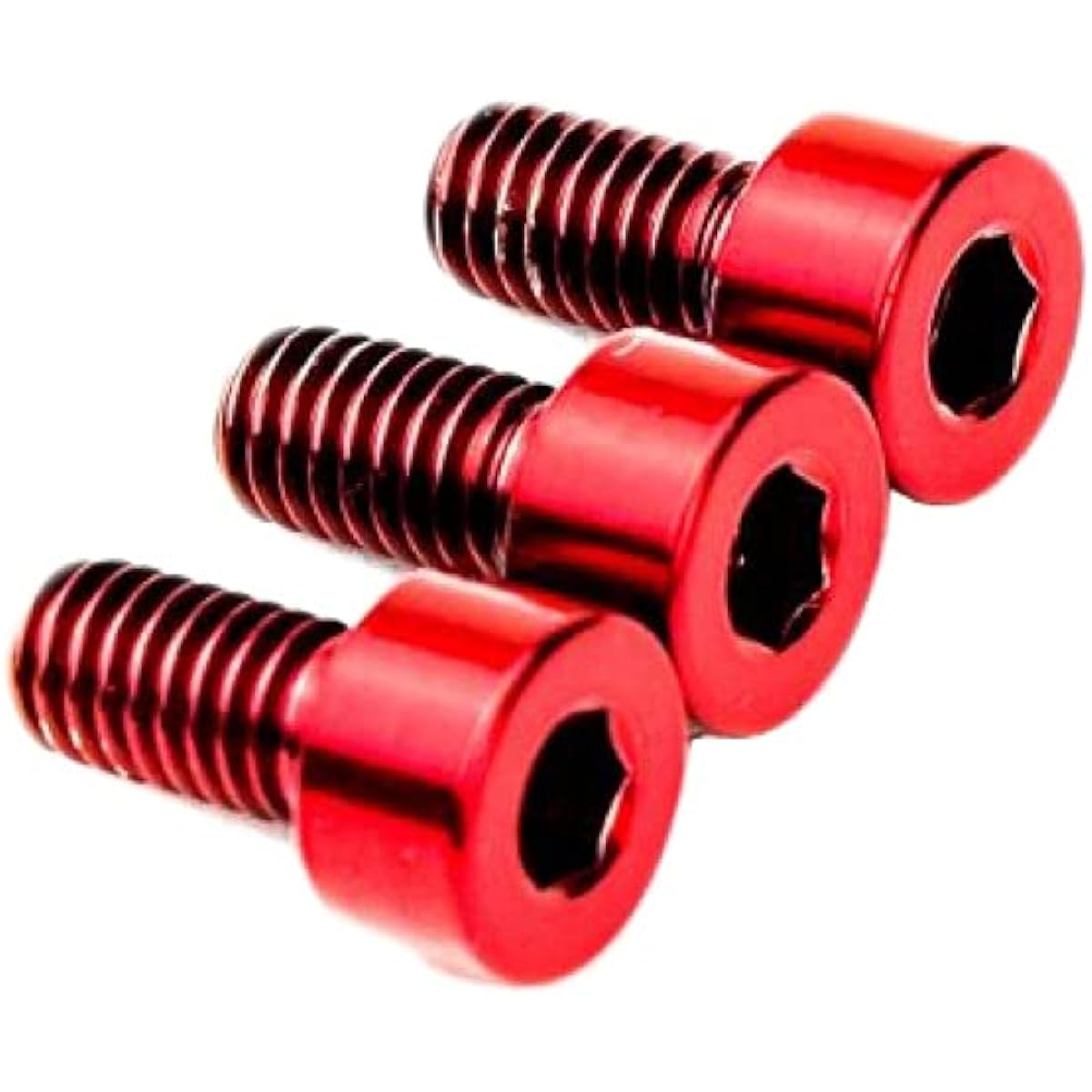 FU-TONE Titanium Nut Clamping Screw Set (3)–RED