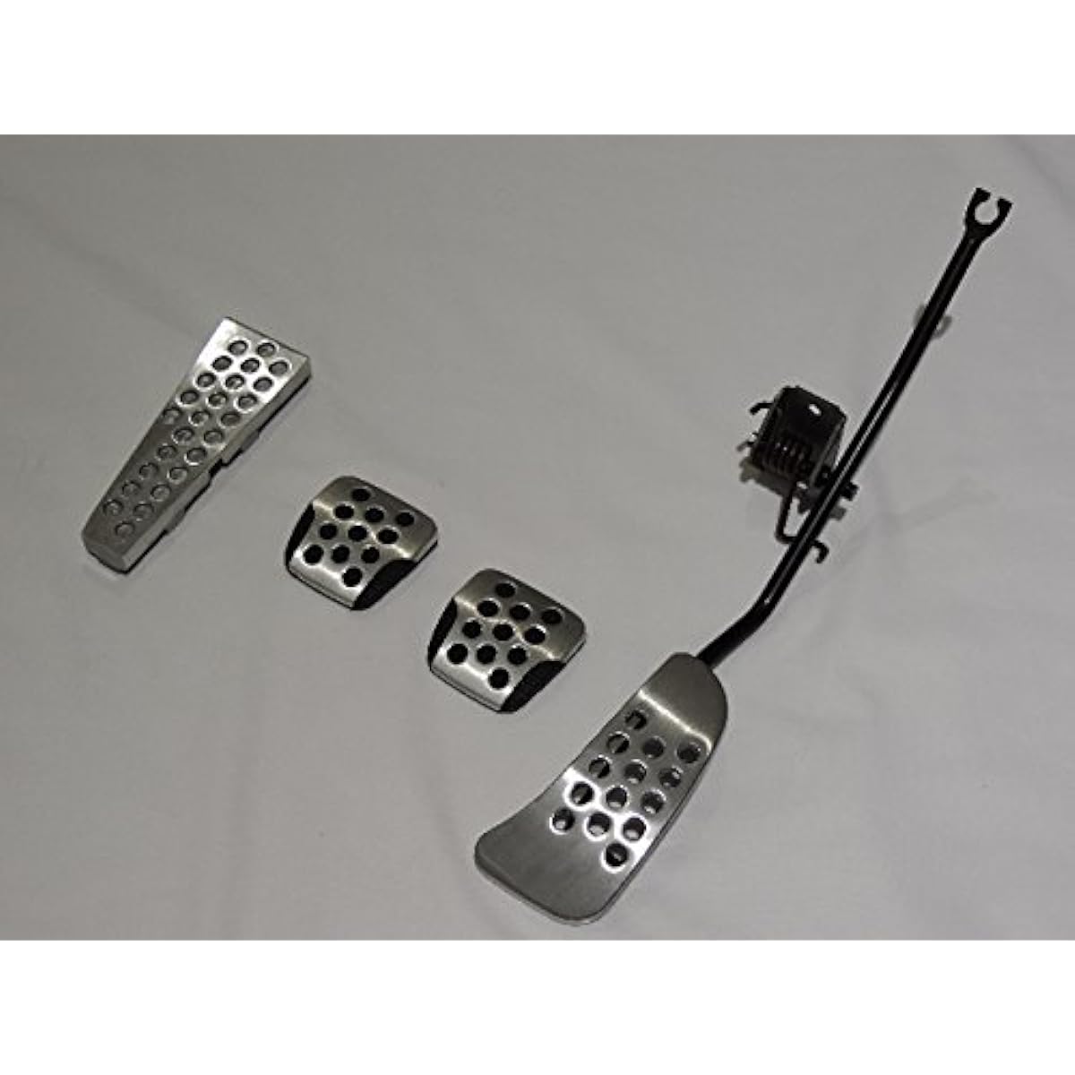 NISSAN (Nissan) Nissan genuine R34 Skyline GT-R Late Aluminum Axle Pedal ASSY&Brake Pedal & Clutch Pedal & Footrest 4-piece set Diversion