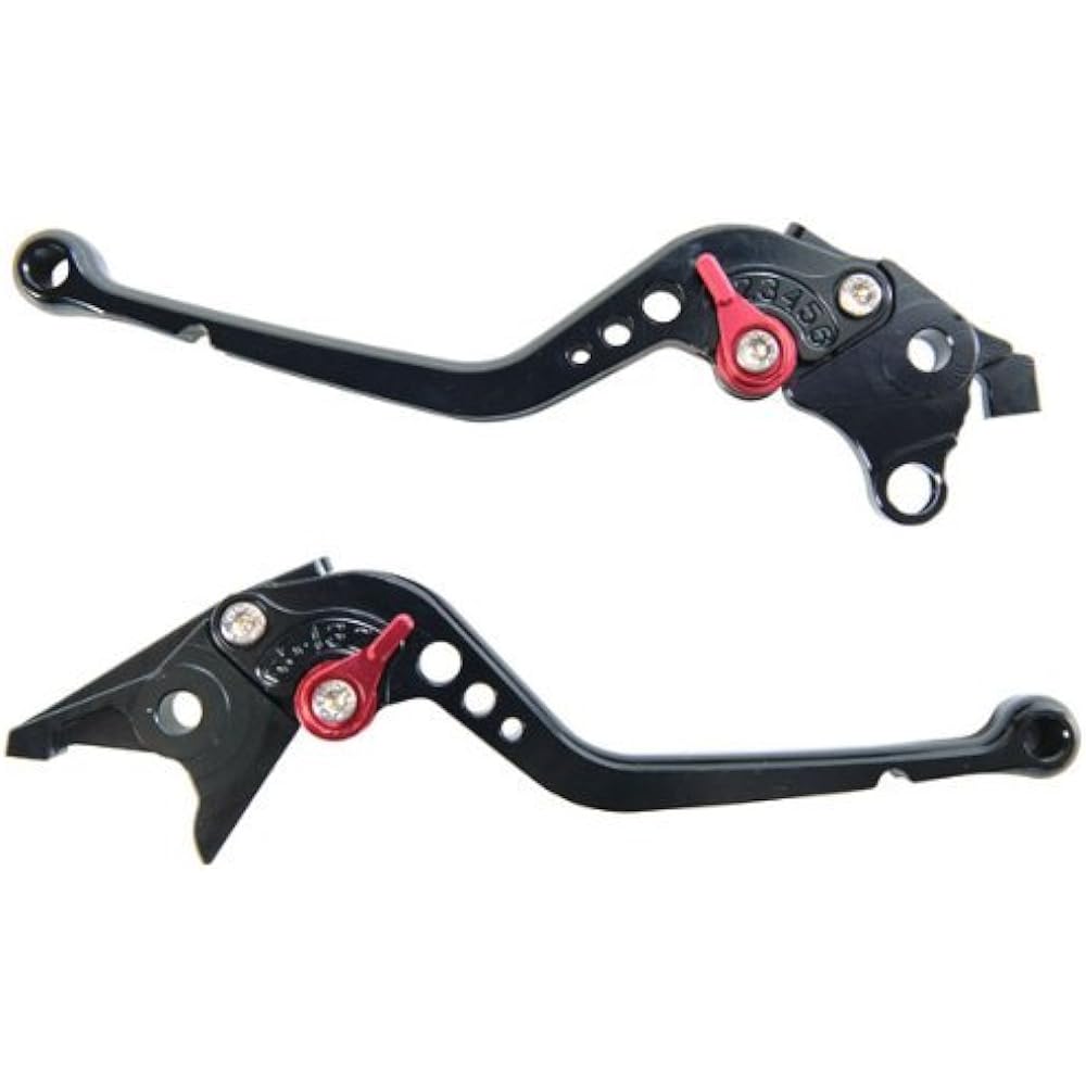 [Billet Lever Set] Lever Set R-Type Black/Red VF400F VFR750F CB1000SF CB1100 CB1300SF VFR400R VFR750R RVF750 VT250F Integra X-4LD VFR400Z CBX750 Horizon CBR1000F CB750-2 CBX750F VT250F VTR100 0F Firestorm PC800 [parallel import goods]