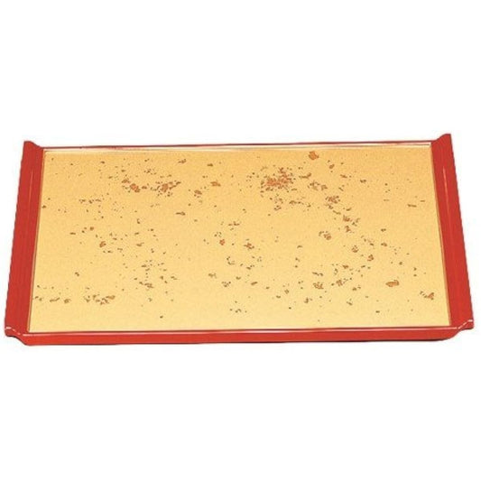 お basin Banquet bowl colored paper gold foil 渕渕渕淳 7 inches [51.8 x 37 x 2.5cm] ABS resin (7-24-2) Ryotei, inn, Japanese tableware, restaurant, business use