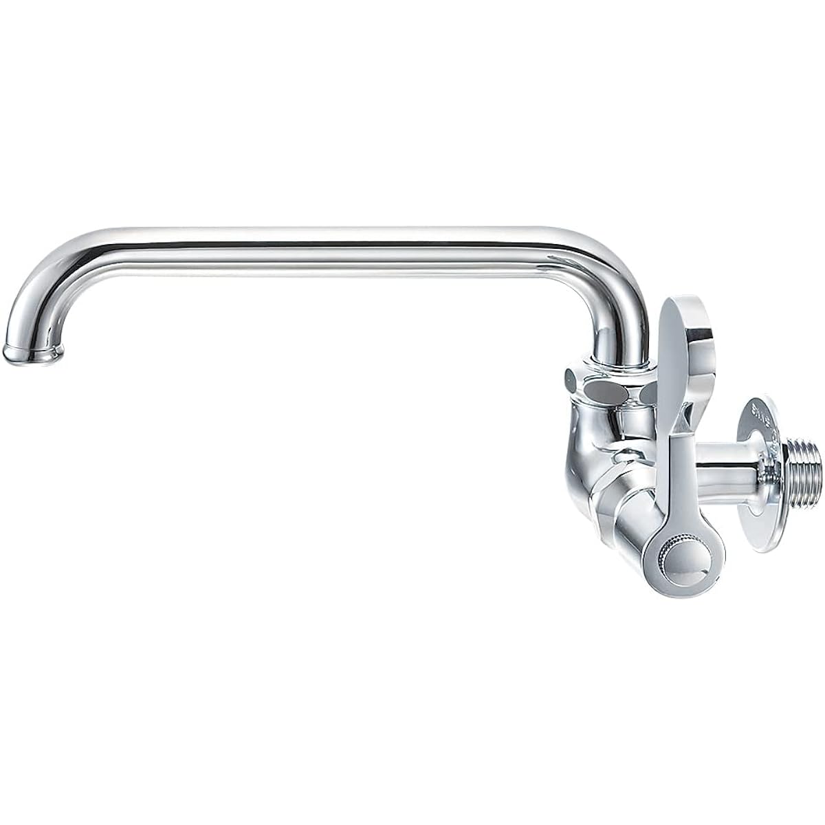 SANEI Horizontal adjustable faucet for kitchens, lever handle, 90 degree opening/closing, common for inland and cold regions, convenient, double thread screw A2310-13