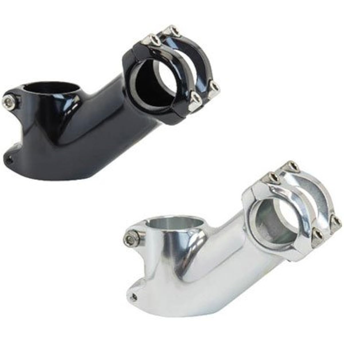 Giza MS-28 Ahead Stem 25.4mm 50°/130° Silver/80mm(HBN10622)