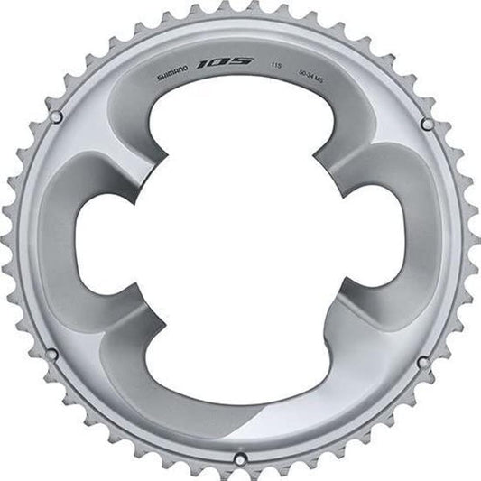 SHIMANO Repair Parts Chainring 50T-MS (Silver) for 50-34T FC-R7000 Y1WV98020