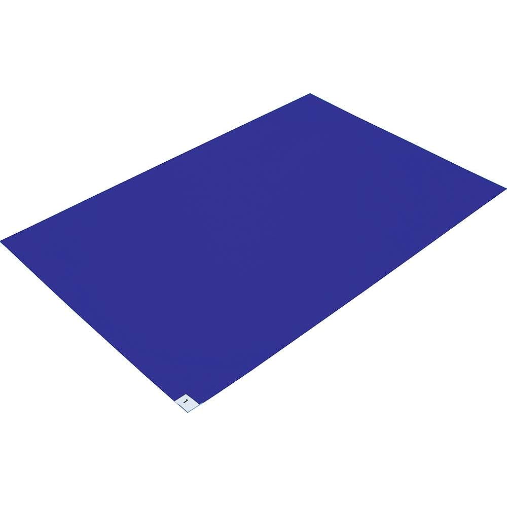 TRUSCO Adhesive Clean Mat 600 x 450MM Blue (20 pieces) CM6045-20B