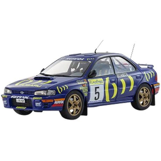 Kyosyo Original 1/18 Subaru Impreza 1995 Monte Carlo #5 Completed Product