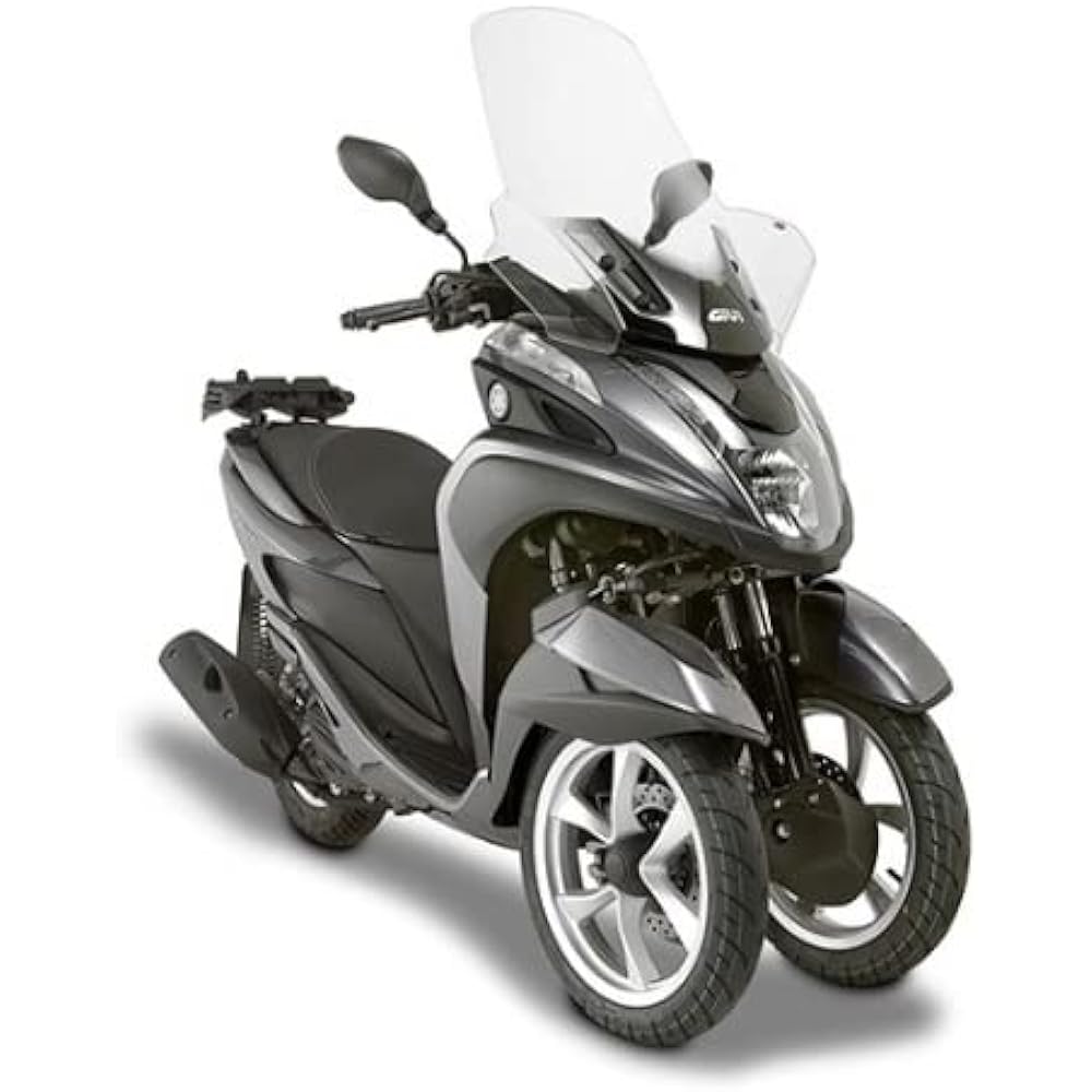 GiVI Yamaha Tri-City 125/155 Windshield Screen + Mounting Kit [Set]