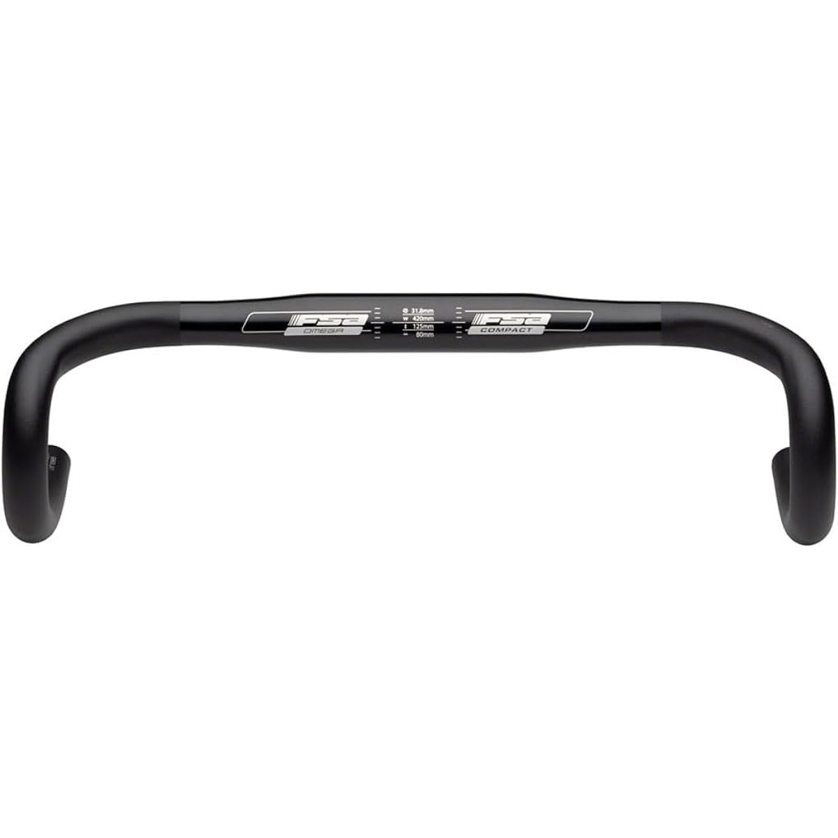 FSA Bicycle Parts Road Bike Road Handlebar OMEGA HB alloy compact 40cm 185-1387N