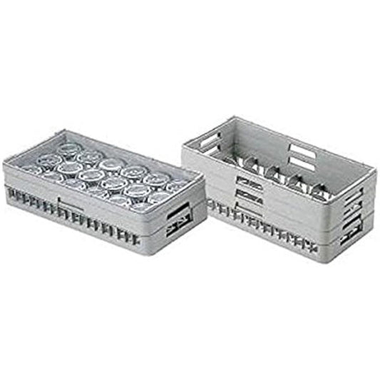 Honma Fuyuji Industry Benkei Glass Rack 18 Dividers HG-18-115 Polypropylene Japan IGL52115