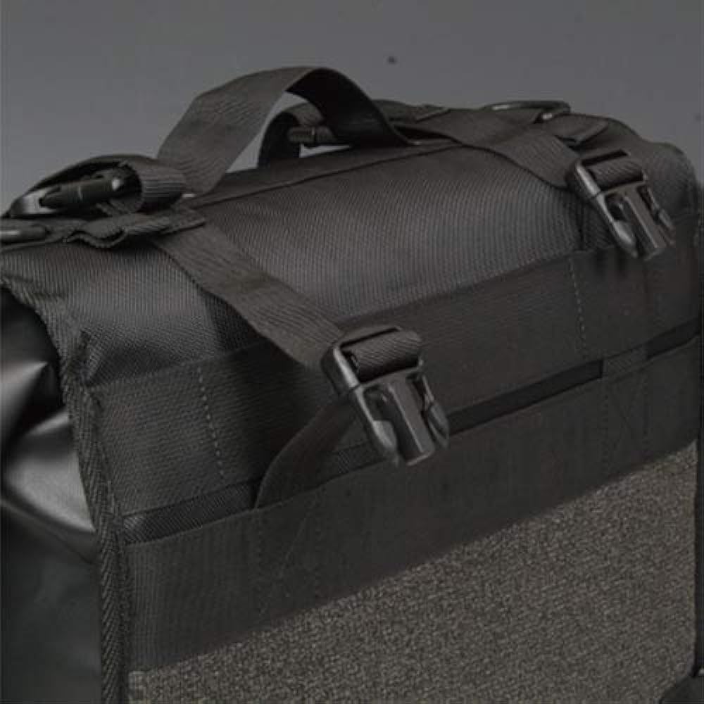 ROUGH&ROAD Bike Side Bag AQA DRY Side Bag G-Black 40L (20LX2) RR5613