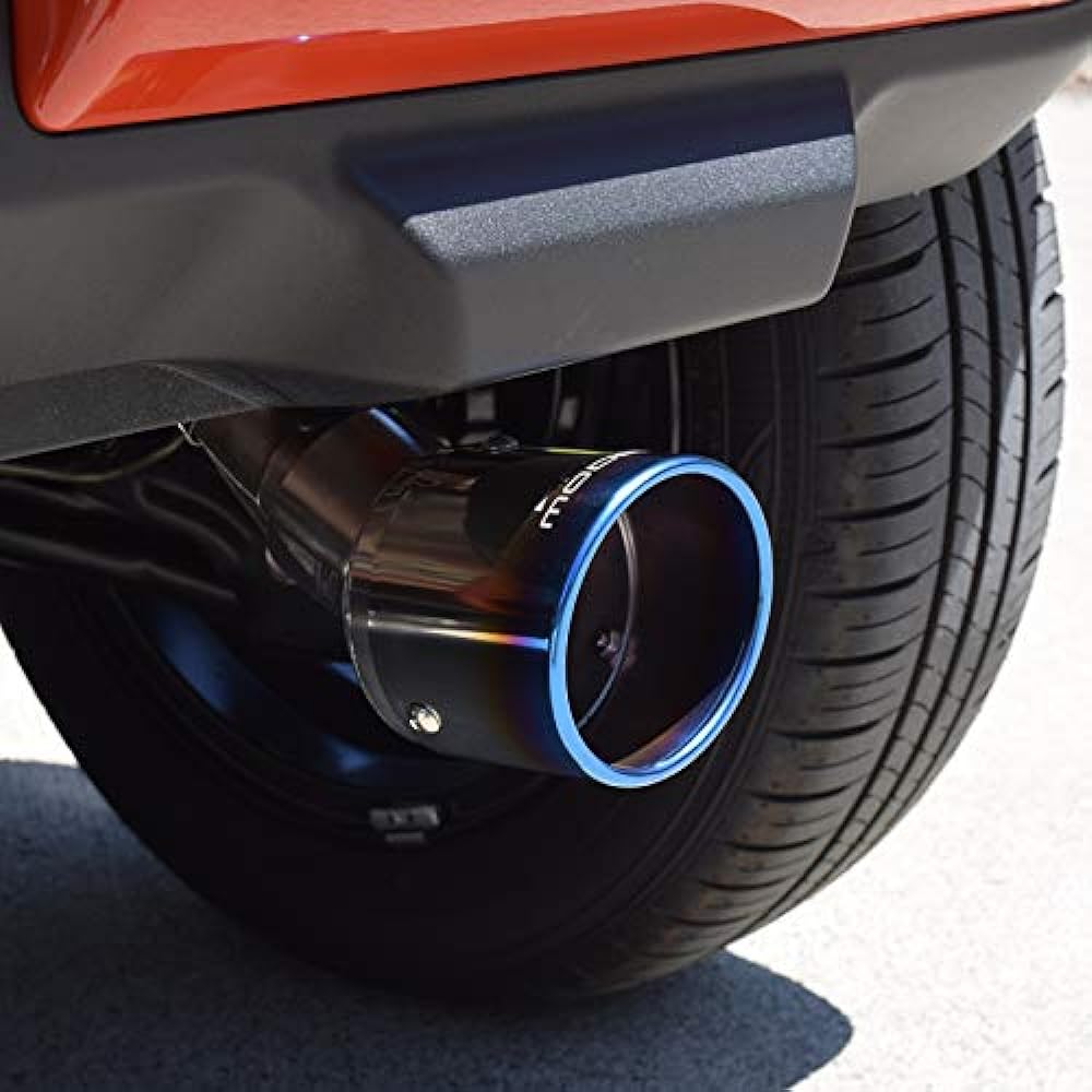 [sz003] Rosso Modelo MARVELOUS T1 Muffler Cutter Hustler MR52S 4WD Turbo Exclusive Titanium Outlet Flare Crossover MS52S