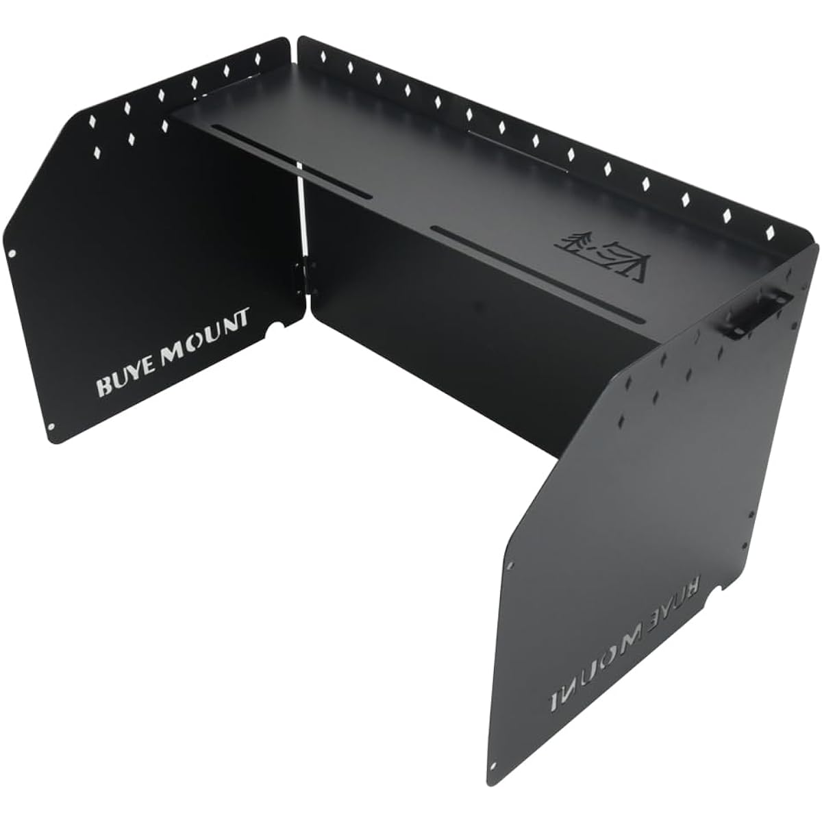 Windbreak Stand Windscreen Fuel Saving Air Circulation Ventilation Rounded Corners Foldable Outdoor Stove Camping