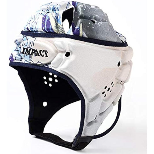 [Impact] Rugby Head Cap Japanese Pattern Hokusai