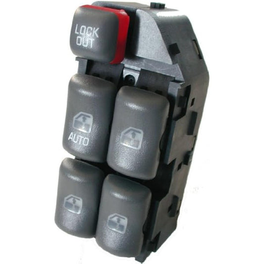 1995 - 1996 GRAND PRIX (4 -door) Power Window Master Control Switch Pontiac (1995 1996 95 96 Driver side, 4 power supply, 4)