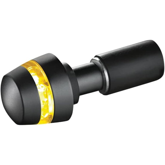 Kellerman Handlebar End Turn Signal BL2000 Color: Matte Black General Purpose