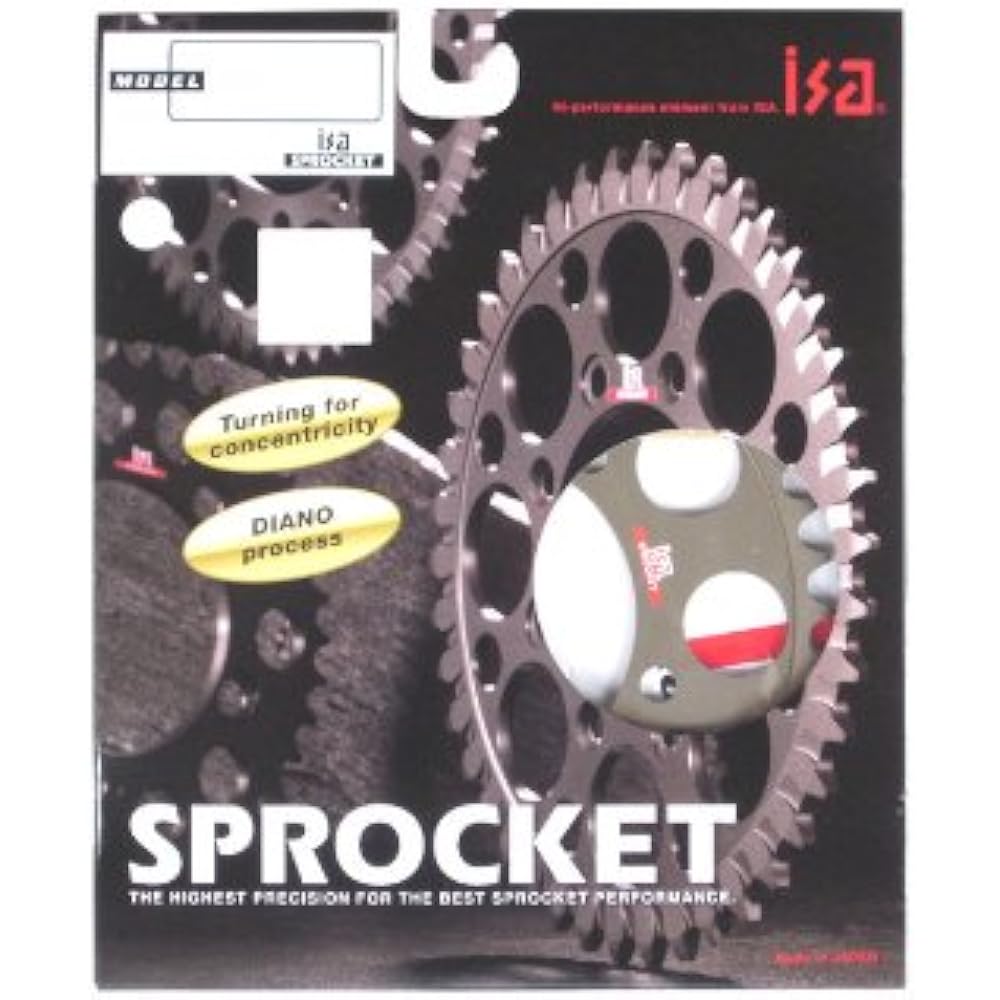 ISA Rear Sprocket Duralumin Bronze 525 43T BROS650 [Bros] BROS400 [Bros] H-3