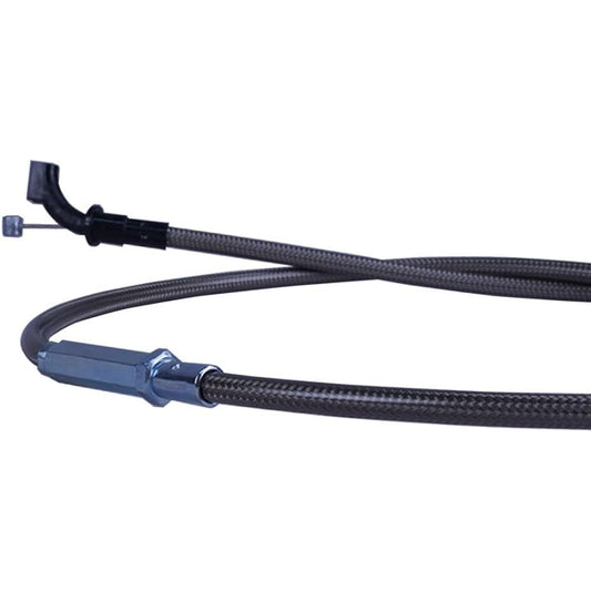 Volti 250 (00-) Throttle wire accelerator wire 30cm long black mesh dark mesh