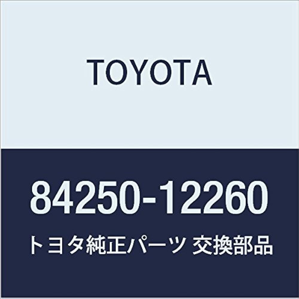 TOYOTA Genuine Parts Steering Pad Switch ASSY Land Cruiser Part Number 84250-60080