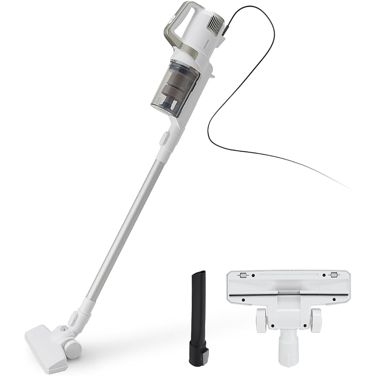 Iris Ohyama Vacuum Cleaner Corded Cyclone Lightweight Stick Cleaner 2WAY SCA-110-W White