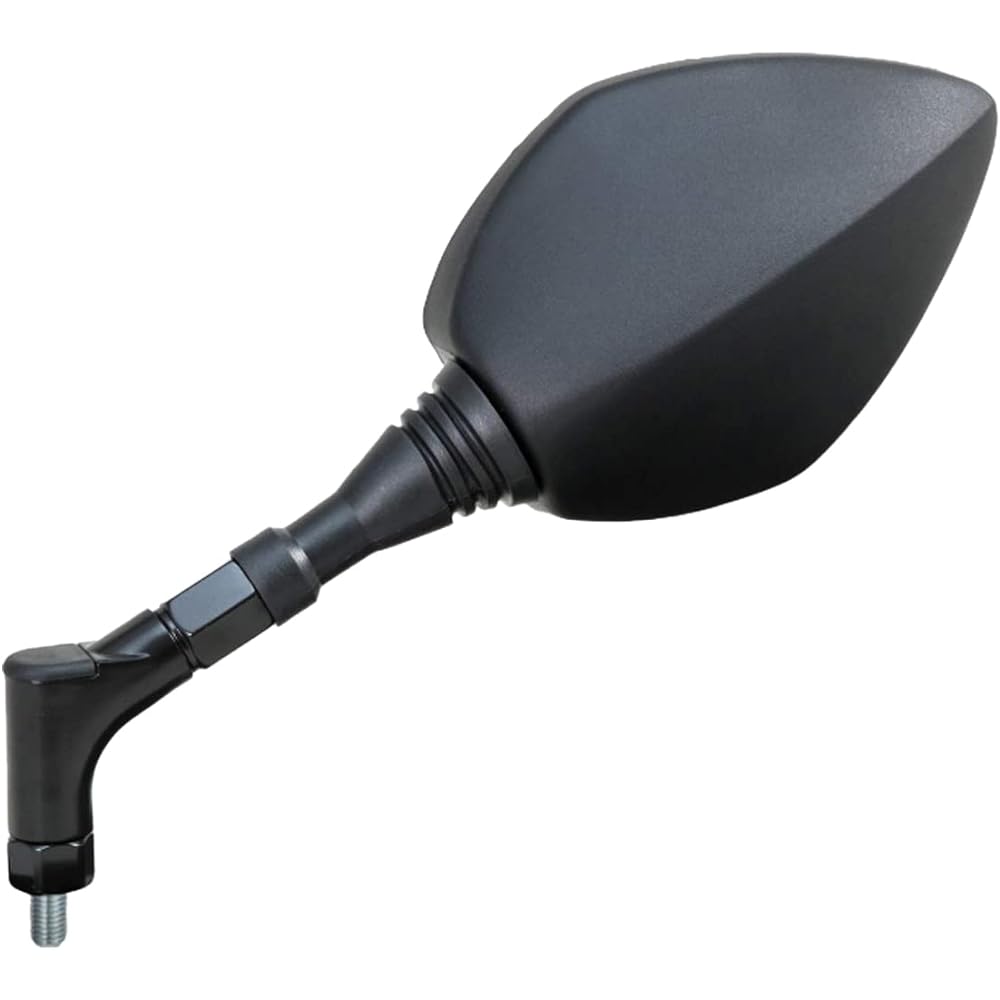 TANAX Bike Mirror Napoleon Cross 3 Plus Black Blue Mirror Left and Right Common 1 Piece 10mm Positive Thread AY-10B