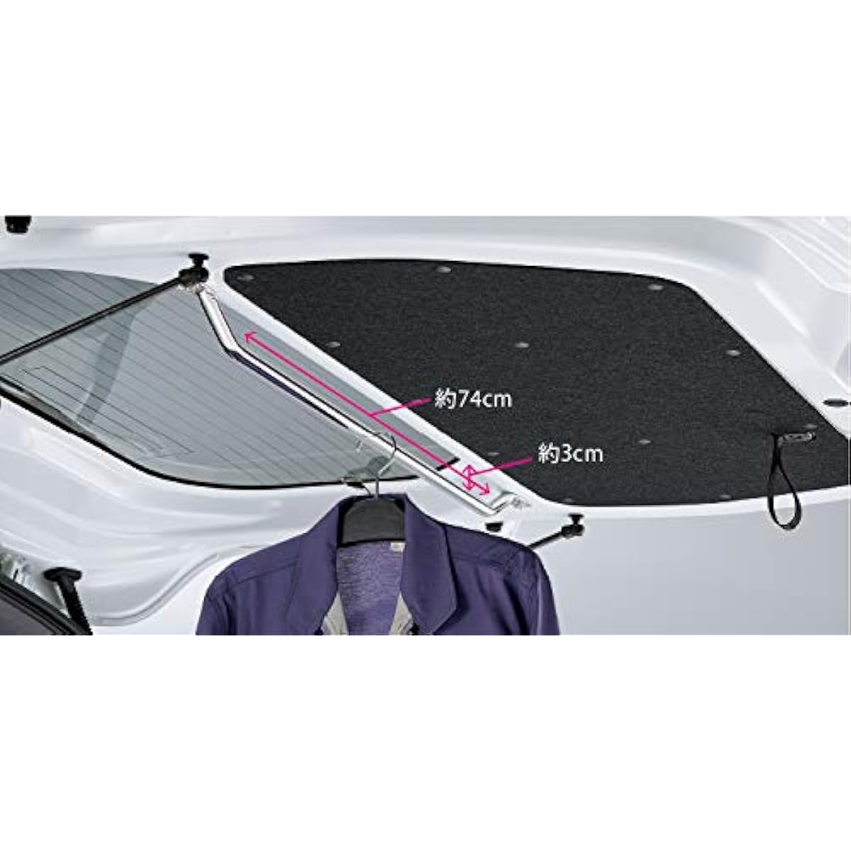 HONDA Genuine Honda NVAN N-VAN Tailgate Bar 2018.7 ~ Specifications Modified 08Z08-TXA-000D