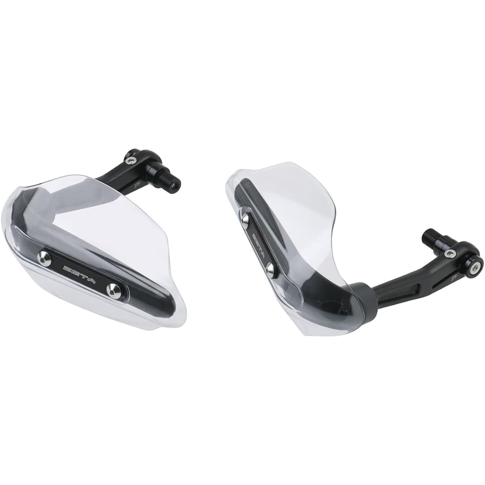 ZETA Sonic Handguard PC Protector Kit M16/M8 type Attached bar end plug Compatible with handlebar end M16 type and M8 type