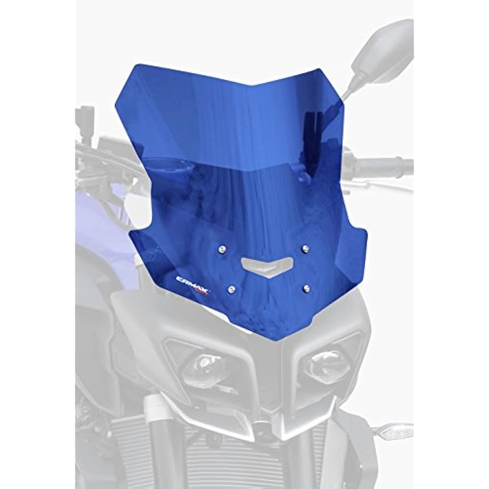 POSH Motorcycle Supplies Screen Almax Touring Type 39cm Blue Violet MT-10 963202-5