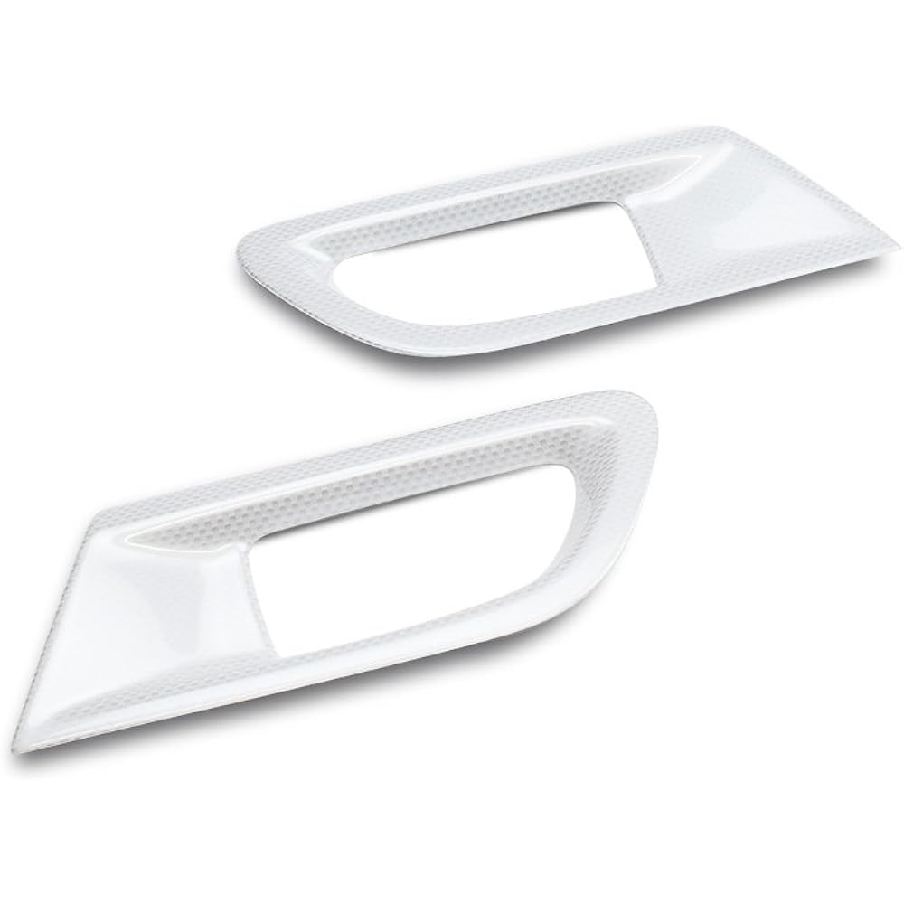 SecondStage Toyota 86 Early/Late Door Bezel Panel White Carbon Style/T333WHC