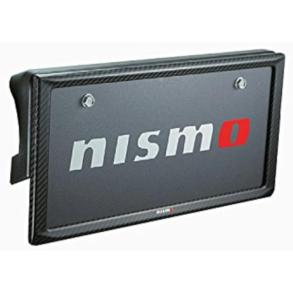 nismo Nismo carbon license plate trim front 1 piece