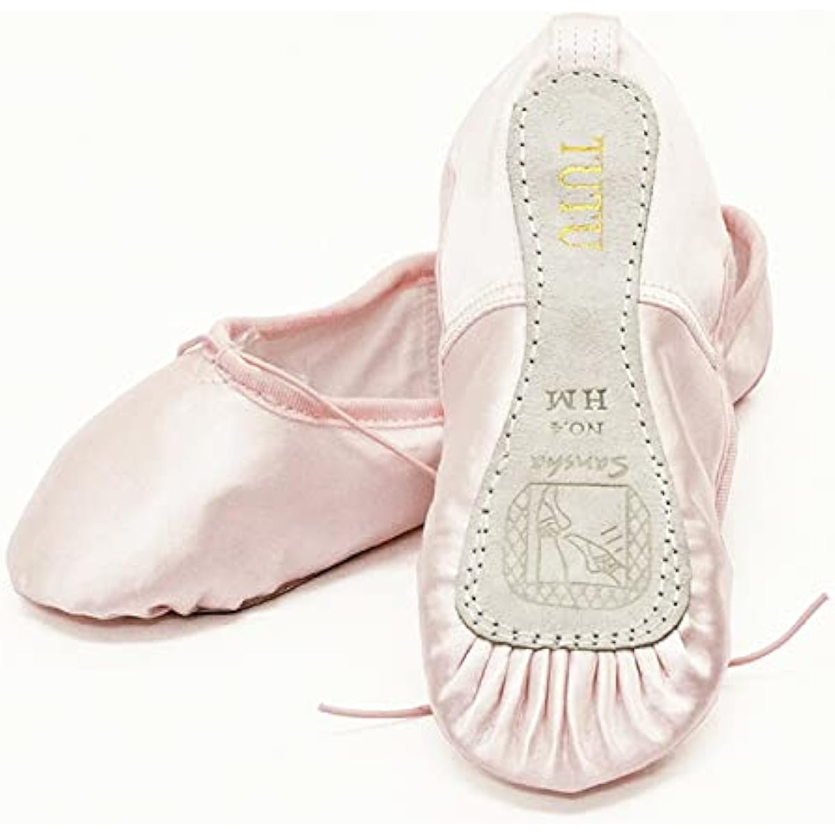 [Sansha] Satin ballet shoes (full sole)