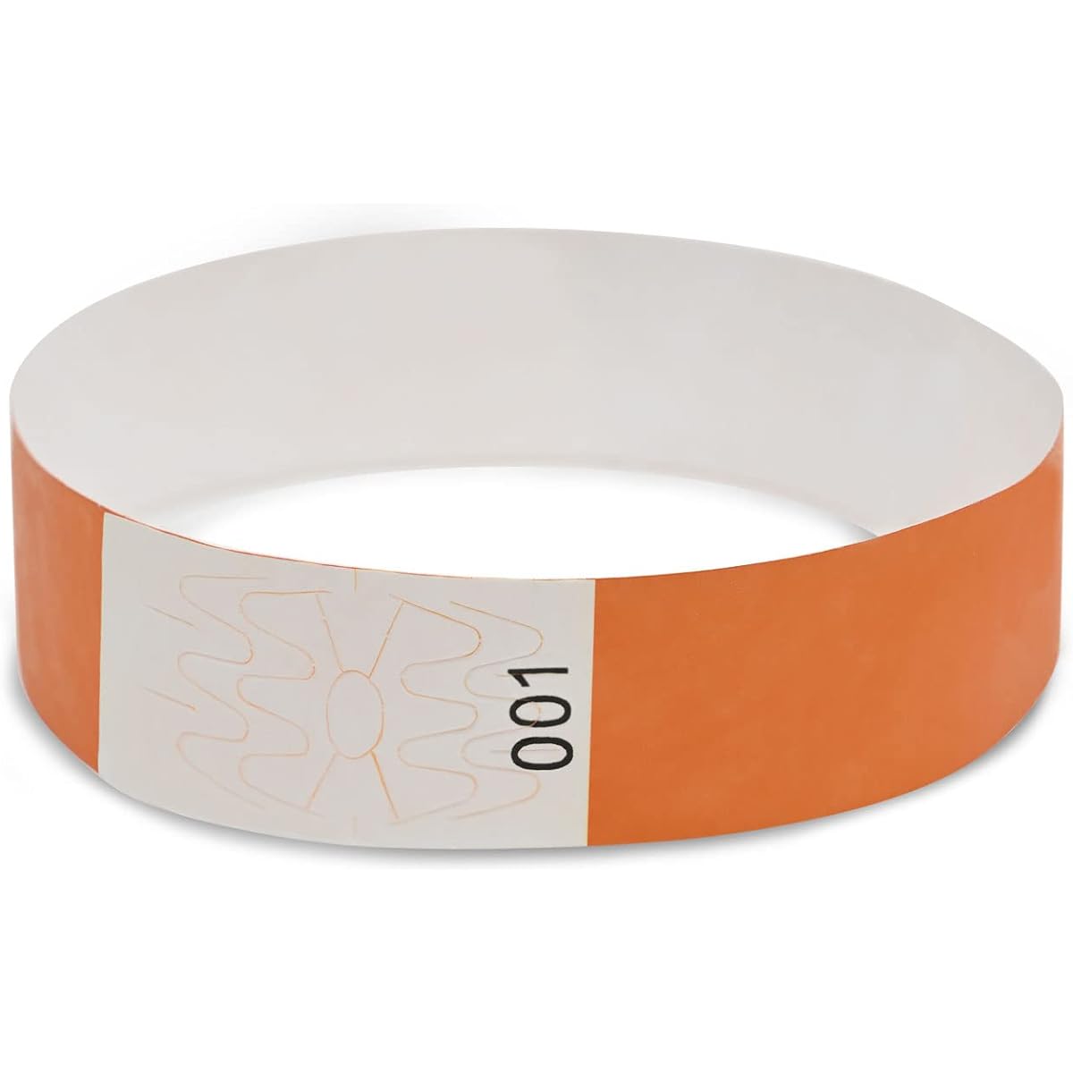 Actreve Disposable Wristband Event Serial Numbering 19mm