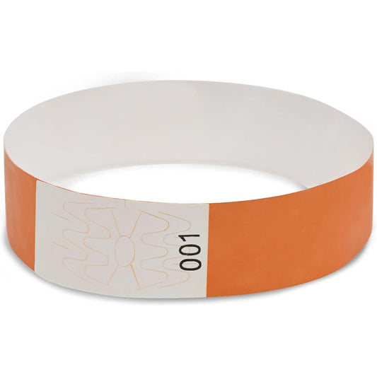 Actreve Disposable Wristband Event Serial Numbering 19mm