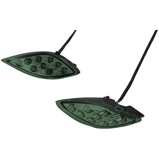 Bike Parts Center LED Turn Signal Set for Yamaha Remote Control Jog/ZR Evolution Smoke SA16J 308508