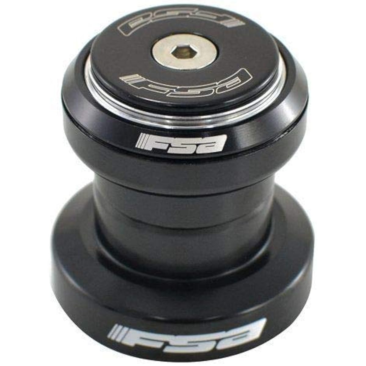 FSA NO.7 The Pig 1-1/8Inches Threadless Heavy Duty Headset BMX MTB Road Bicycle, Black, XTE1636